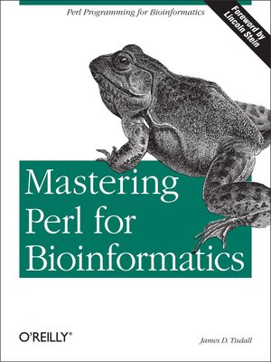 cover image of Mastering Perl for Bioinformatics